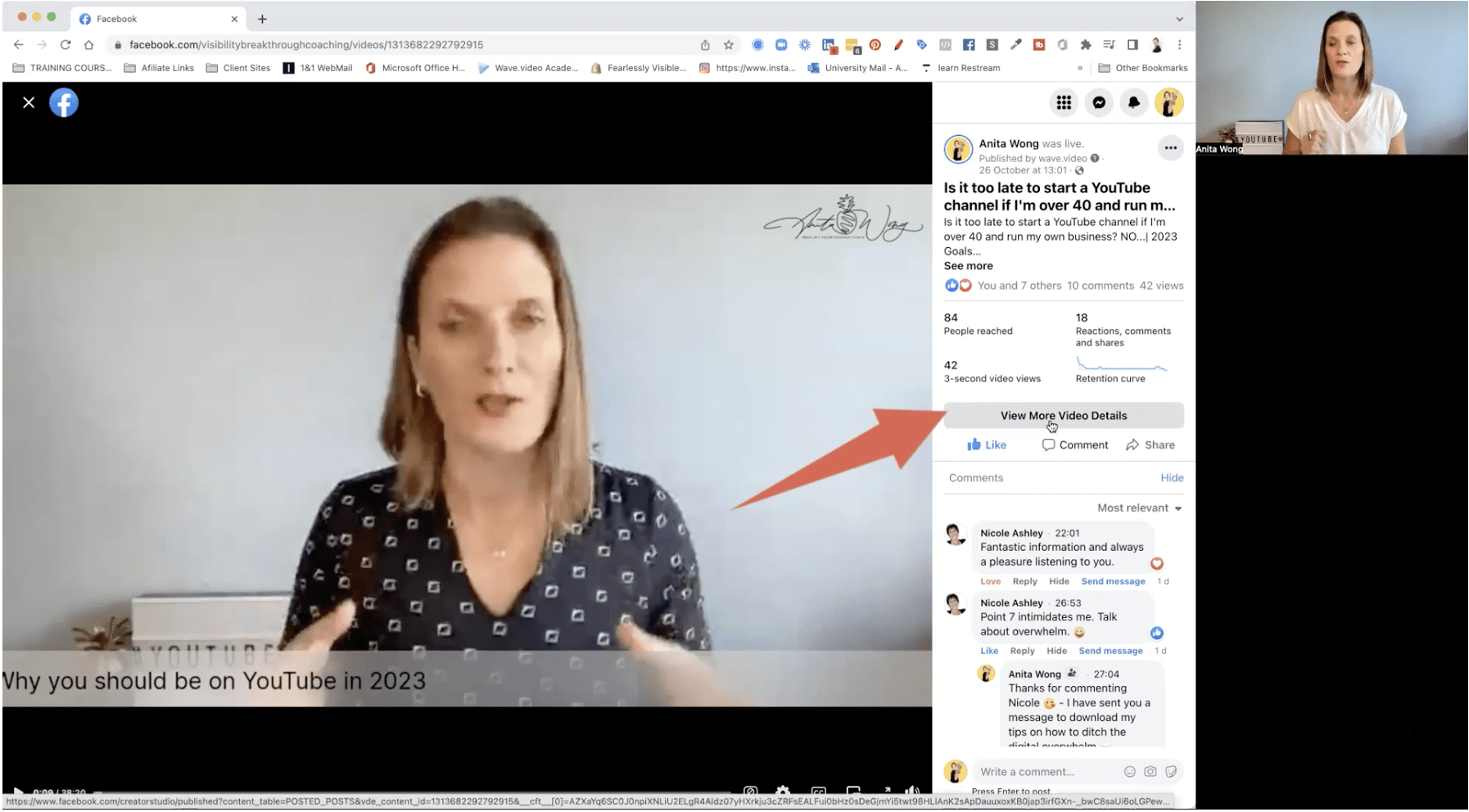 How to access the Facebook video editing suite from your facebook page